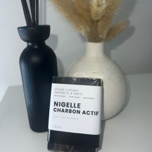 Savon nigelle charbon actif 100g