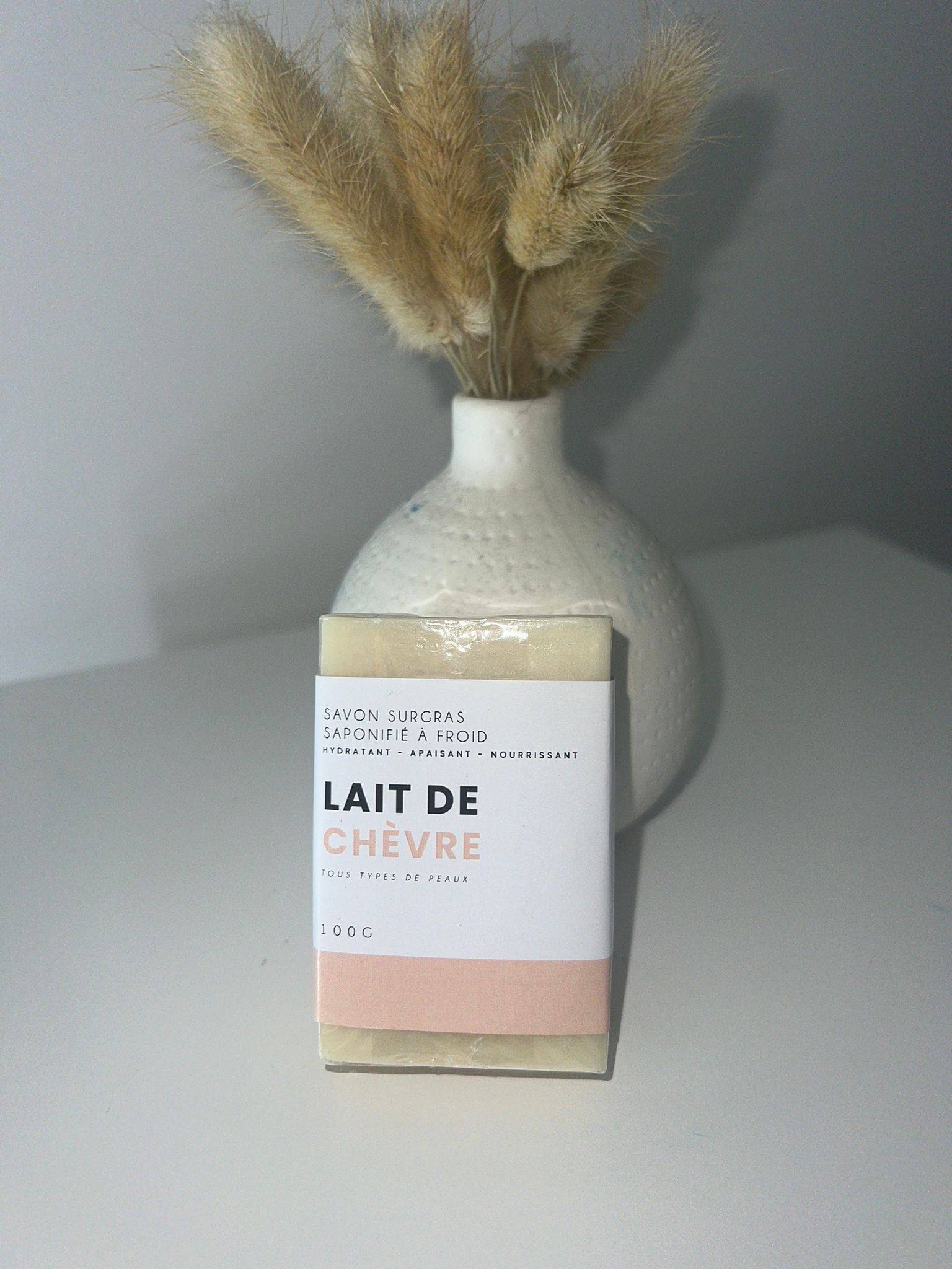 Savon lait de chèvre 100g